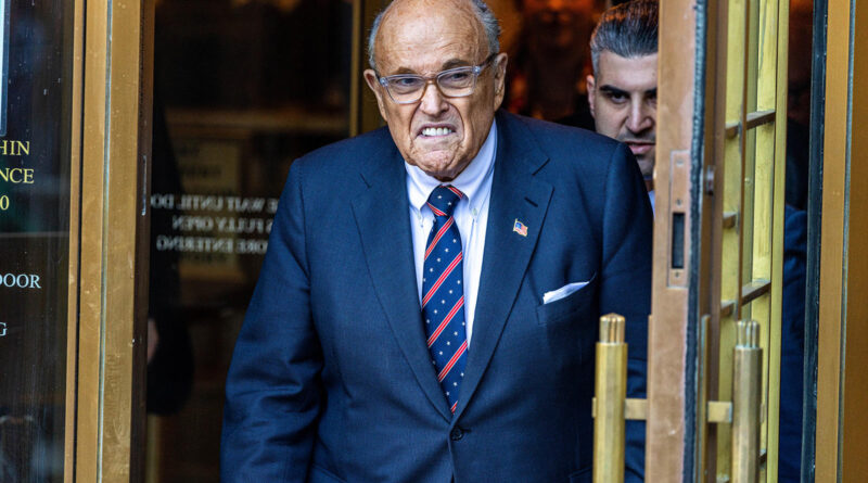 Rudy Giuliani faces contempt hearing for failure to hand over assets to Georgia mother and daughter he defamed