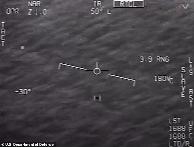 In his written testimony, Tim Gallaudet recalled receiving an official email containing the 'Go Fast' video, a declassified US military UAP video taken aboard a Navy fighter jet from the nuclear aircraft carrier USS Theodore Roosevelt off the Florida coast