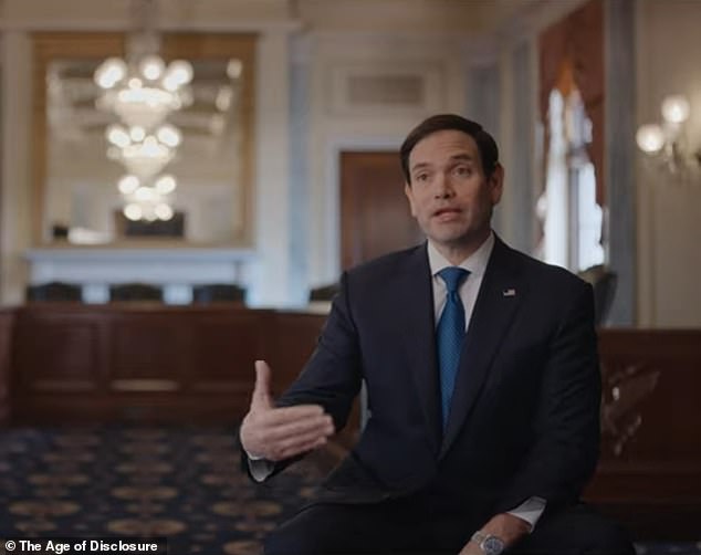 A forthcoming UFO documentary will include interviews with dozens of current and former top US officials, including newly confirmed Secretary of State Marco Rubio