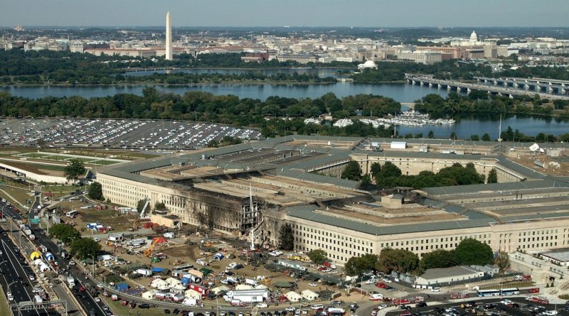 Plane debris was found at Pentagon after 9/11
